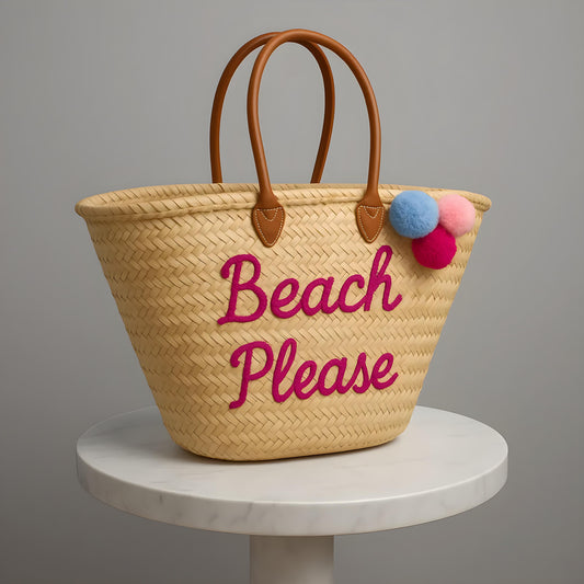 Organic Handmade Beach Bag